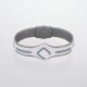 Maxi-Loop White Bracelet