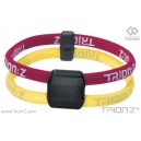 Yellow / Red  Dual-Loop Bracelet