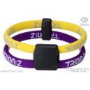 Yellow / Purple Dual-Loop Bracelet