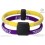 Yellow / Purple Dual-Loop Bracelet