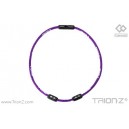 Fabric Purple Necklace